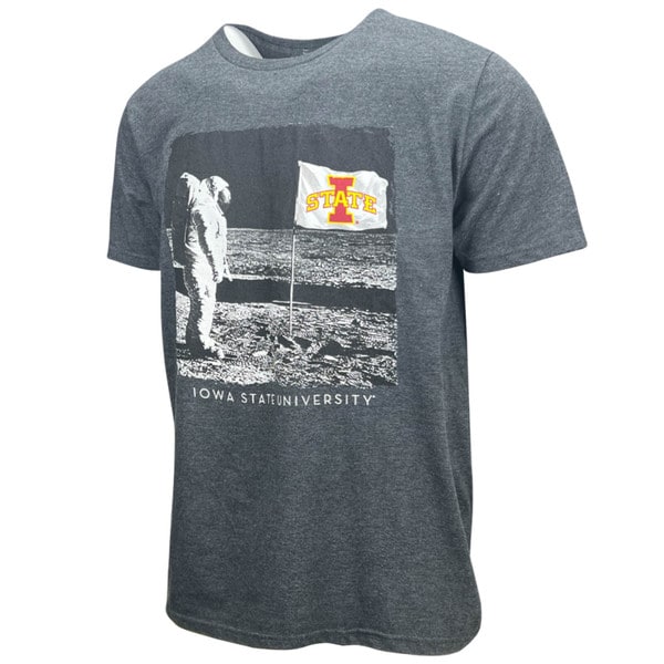 Duck Company I-State Moon Landing Gray T-Shirt